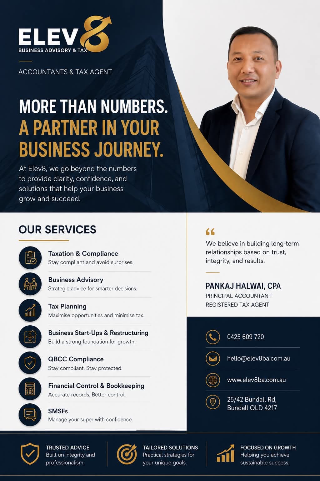 Elev8 Business Advisory & Tax logo